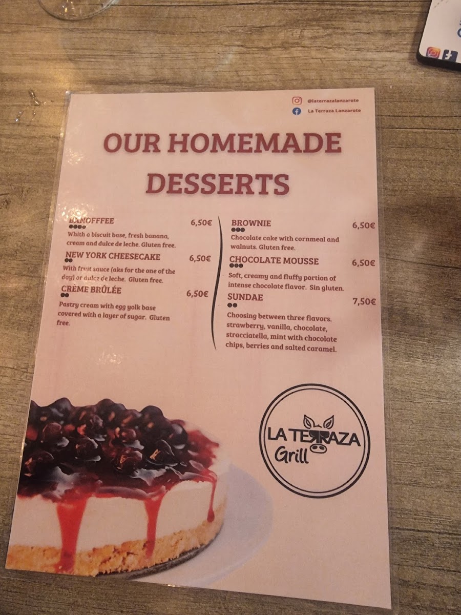 La Terraza Grill Menu - Image 2