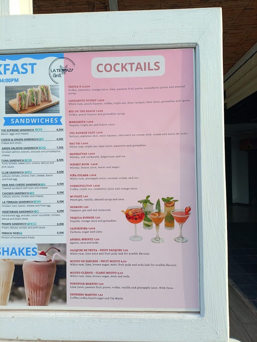 La Terraza Grill Menu - Image 3