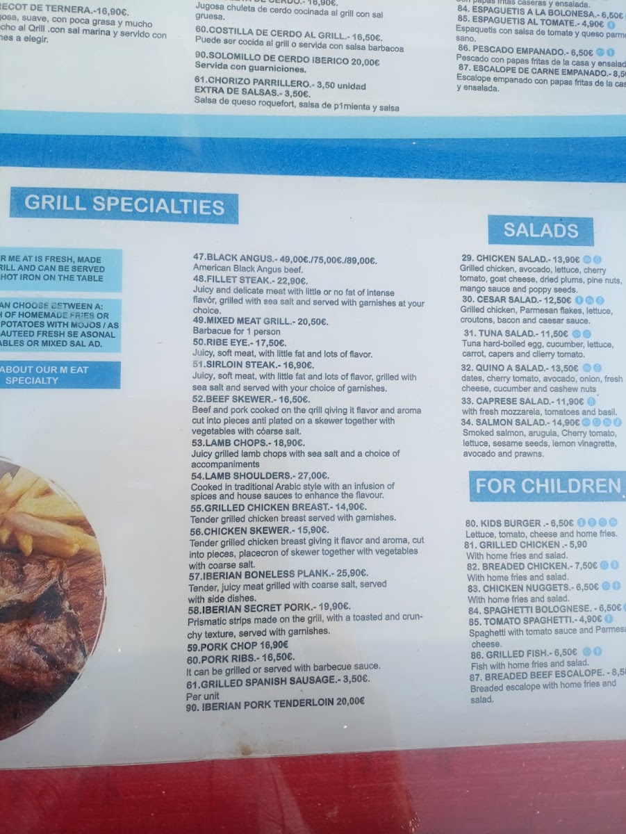 La Terraza Grill Menu - Image 6